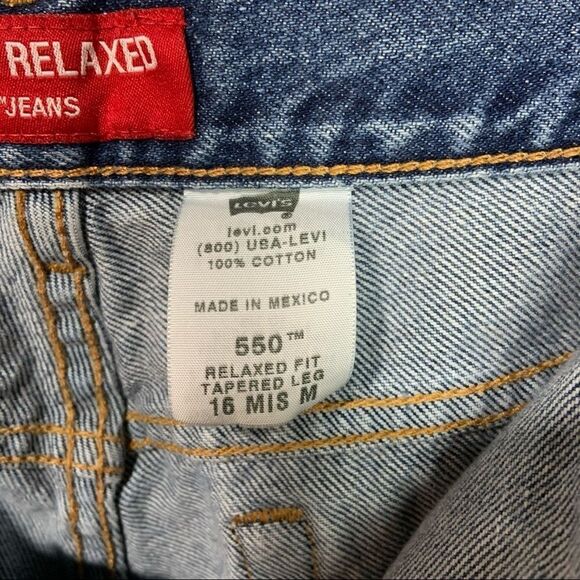 Vintage 550 Relaxed Hi-Rise Mom Denim Jean V7 - Picture 4 of 8